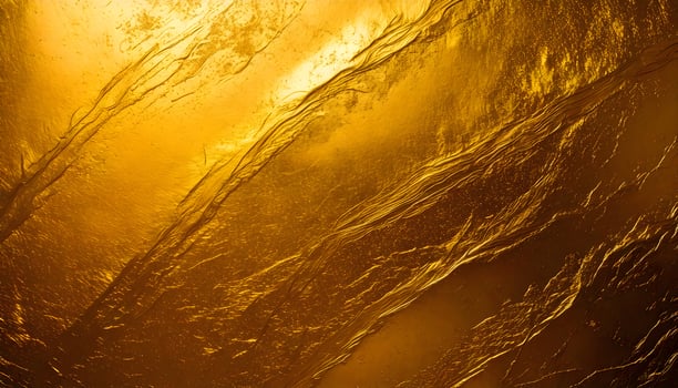 Golden texture background with a golden light photo