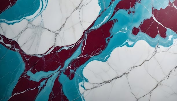 Chic teal marble with soft white veining, ideal for contemporary and upscale interior designs photo