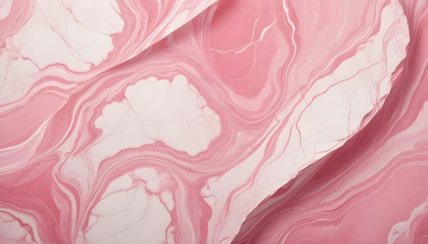 Luxurious pink and white marble texture with a smooth surface, perfect for modern interiors photo