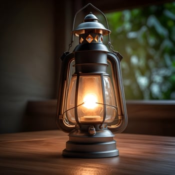 A old lantern photo