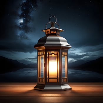 unique Arabic lantern photo