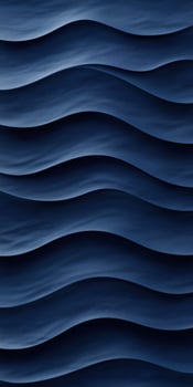 Dark Blue 3D Wavy Texture Abstract Design for Mobile Wallpaper photo
