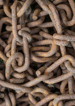 old rusty chain. texture or background photo