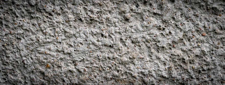 gray plaster with an interesting pattern. background or texture photo