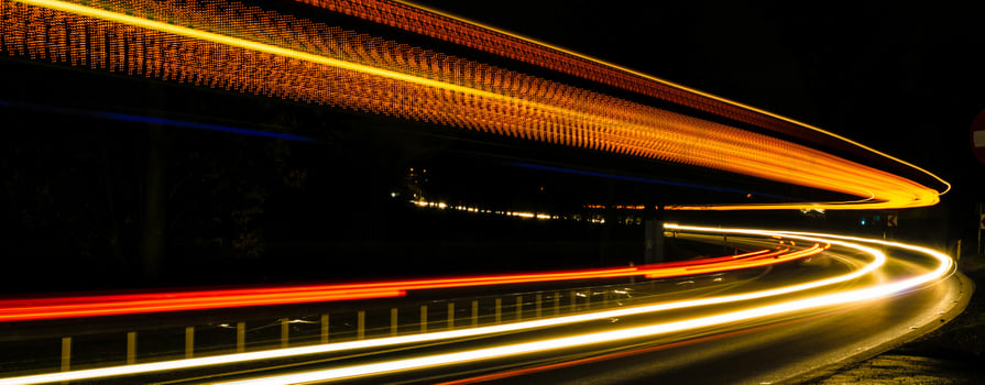 lights car night photo