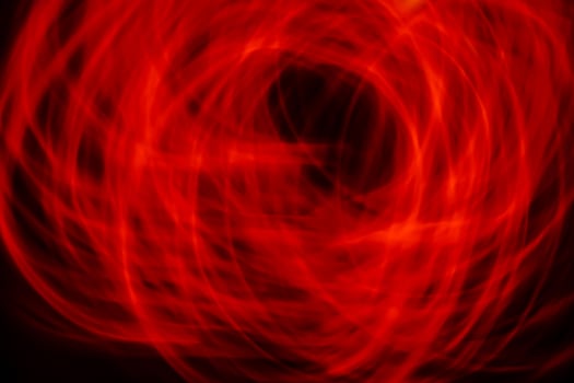 red luminous lines photo