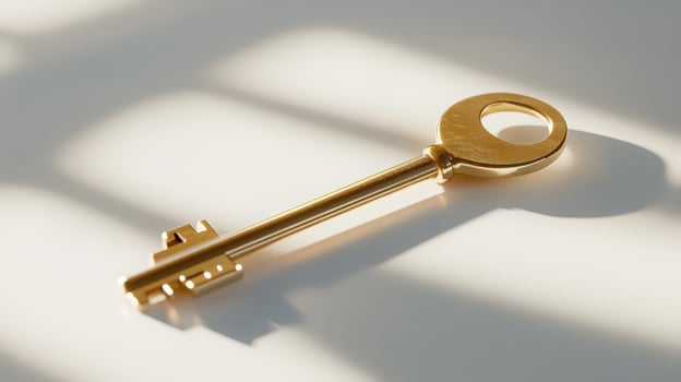 Key to success - 3d rendering photo