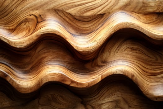 Abstract Wooden Wave Texture for Artistic Design and Background Use photo