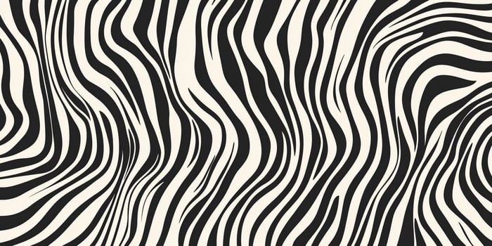 A black and white pattern, featuring smooth flowing and curving organic lines. The pattern repeats and covers the entire surface. photo