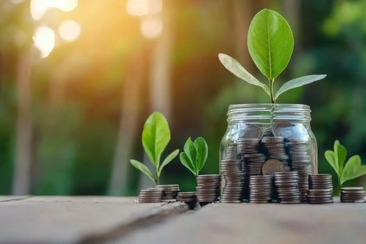 Unlock financial growth with strategic investment Explore the power of compound interest for future wealth See the success of money management with smart savings strategies Realize sustainable photo