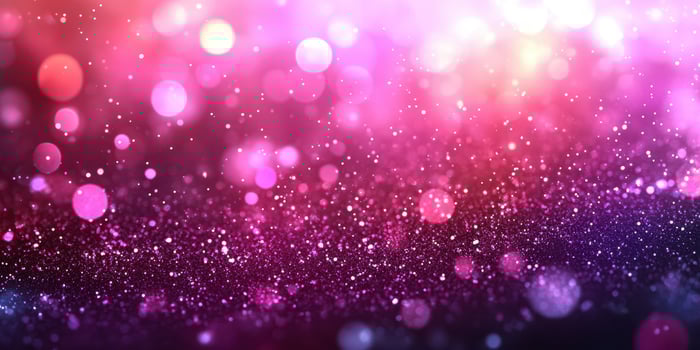 Colorful bokeh lights create a magical atmosphere in a vibrant background photo