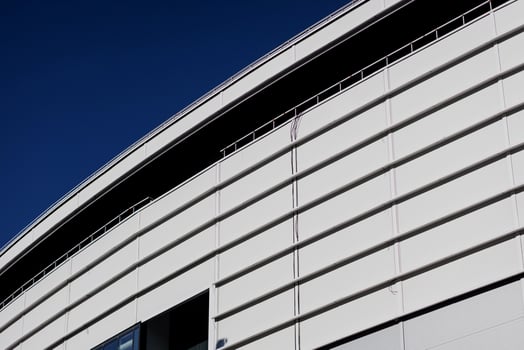 modern white office building photo