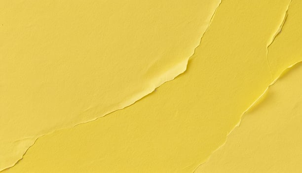 Abstract Yellow Paper Texture Background with Torn Edges and Rough Surface photo