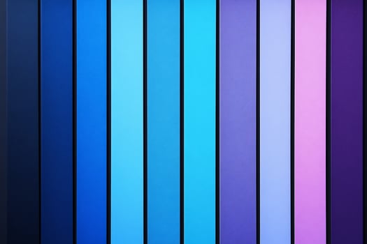 A gradient of blue and purple vertical stripes creating a calming visual. photo