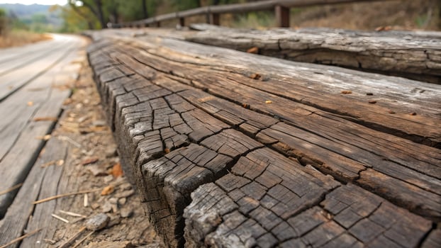 Weathered wooden planks detailed texture outdoor scene for nature enthusiasts and photographers photo