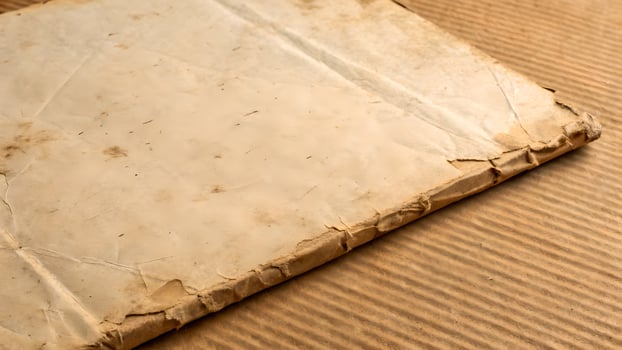Crumpled brown paper texture for creative designs, perfect for artists and designers seeking vintage backgrounds with a rustic charm and unique character in their projects. photo