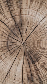 A close up of a tree stump with rings photo