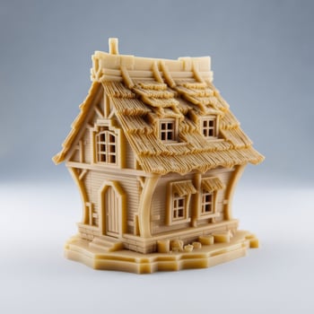 Objects photopolymer printed on a 3d printer photo