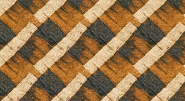 A brown and black pattern with diagonal lines photo