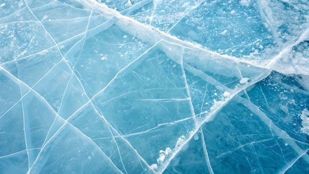 Frozen Lake Ice Patterns Stunning Natural Background for Nature Lovers and Winter Photography Enthusiasts photo