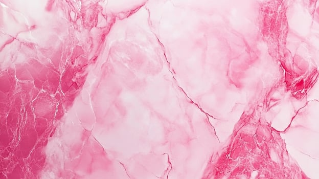 A close up shot of a marble counter, showing delicate pink and white veining throughout the surface. It creates a sense of elegance. photo