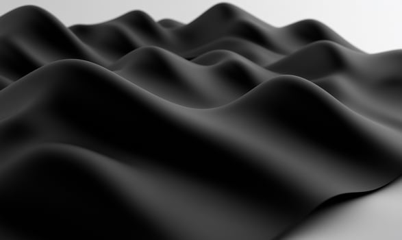 Abstract Black Rippled Surface photo