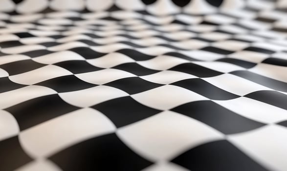 Checkered background with black and white checkered pattern photo