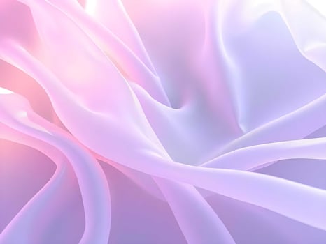 A soft, pastel-colored abstract image with smooth, silky waves, creating a dreamy, elegant, and calming visual experience photo
