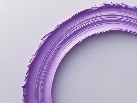A purple circle with a white background photo