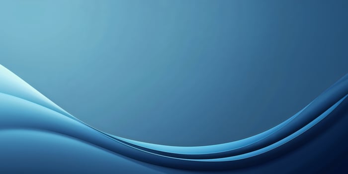 A gradient blue background with smooth transition photo