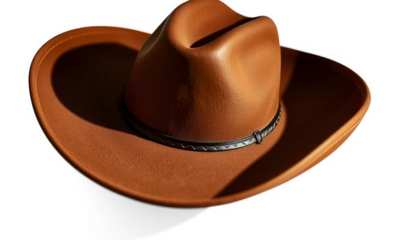 Classic Brown Cowboy Hat photo