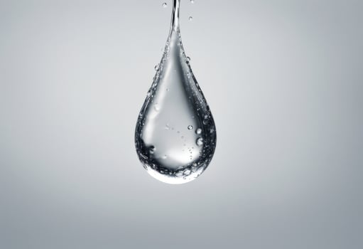 white drop background water clipping olated natural path dripped icon droplet splash blue realistic rain fresh glasses clean transparent bubble drip nature clear liquid purity photo
