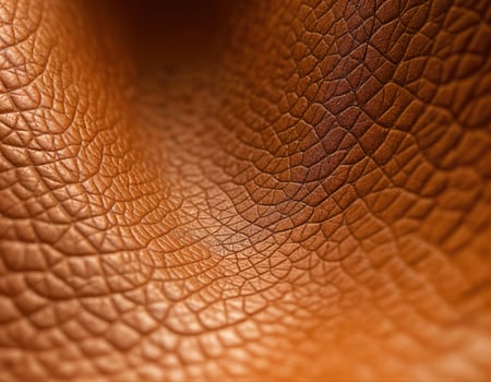 Brown leather texture. Abstract background and texture for design. Macro. Brown Leather Texture photo