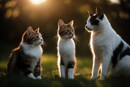 cat together Dog pet love friendship happy domestic animal winter plaid background blanket funny autumn home warm friends puppy cold photo