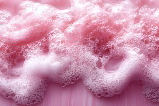 Pink Foam Texture for Spa, Skincare, and Beauty-Themed Designs photo