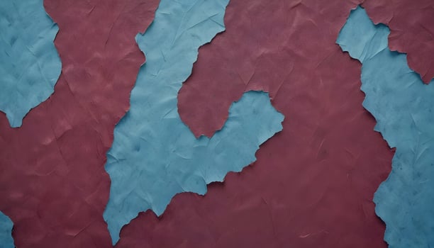 Artistic Handmade Paper with Visible Fibers photo