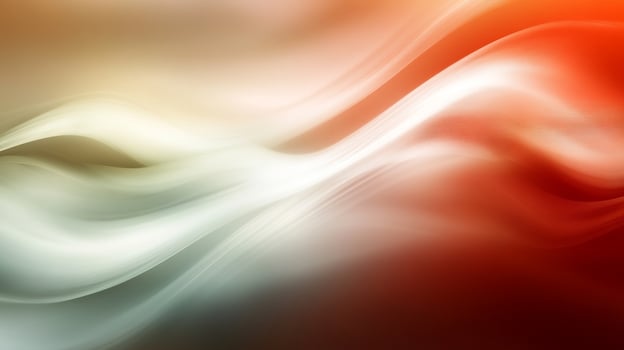 Abstract waves of color flow across the image, creating a sense of movement and serenity. The colors blend seamlessly together. photo