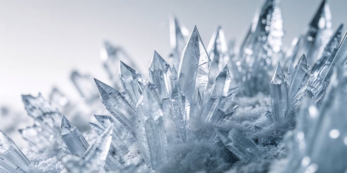 Crystal, ice, snow, frost, frosty, frosty, frosty, frost photo
