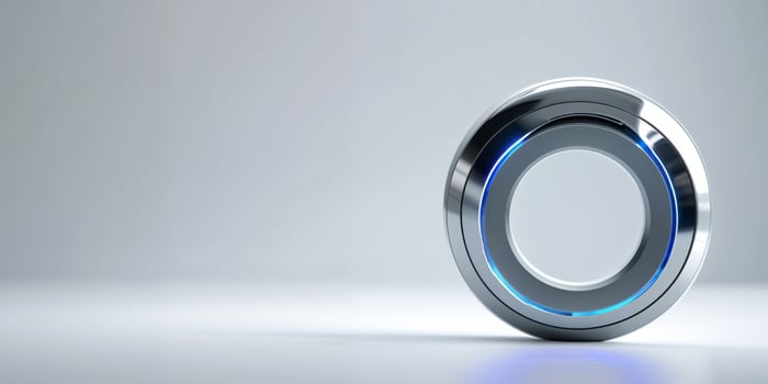 Secure Technology Concept with Clean Background photo