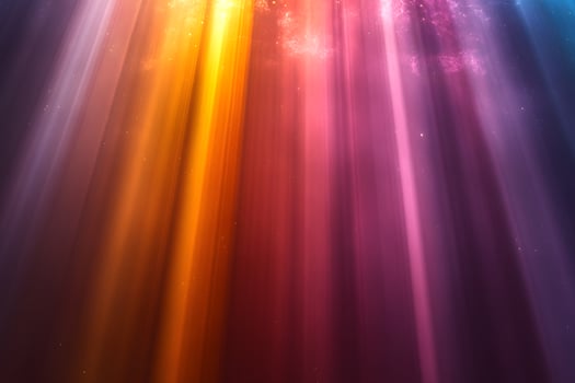 Abstract Light Rays in Vibrant Spectrum for Artistic Backgrounds and Designs photo