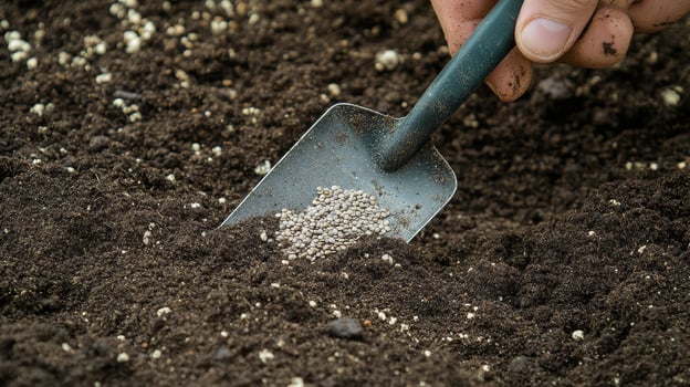 Planting Seeds in Rich Soil Garden Prep photo