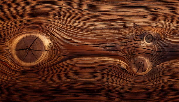 Rustic Wood Grain Texture with Natural Imperfections and Warm Brown Tones photo