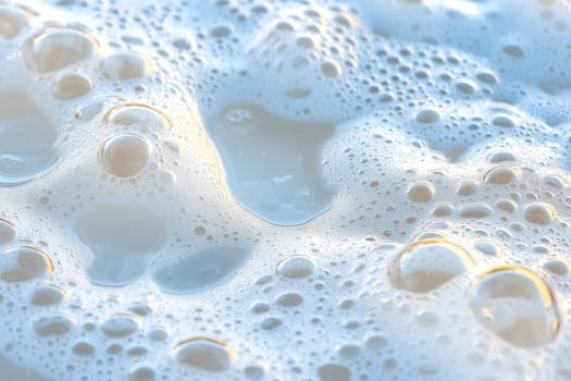 Soap bubbles texture, foam background photo