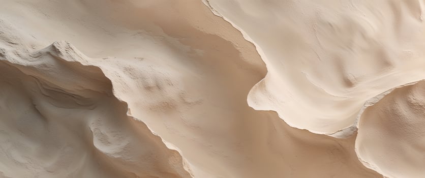 A close up of a sand dune in the desert photo
