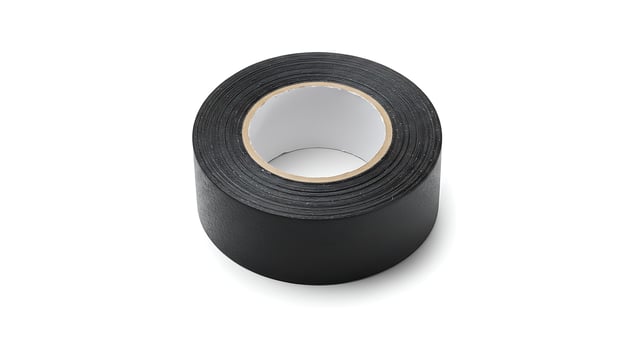Black Gaffers Tape Roll Studio Photography Supplies DIY set dark tool work film wire cloth image photo