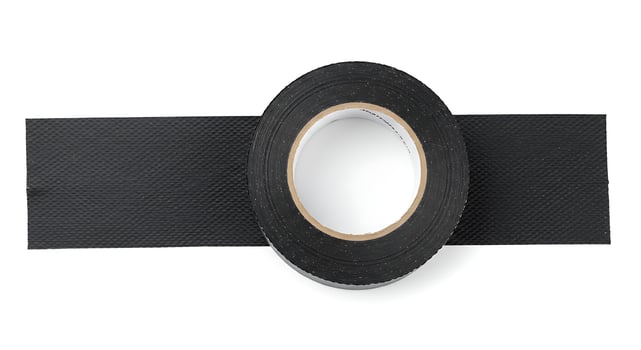 Black Electrical Tape Roll Insulation Repair Strong Adhesive diy fix tool dark white craft vinyl photo