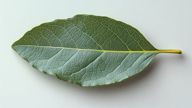 Minimalist Elegance, A Leaf at Rest photo