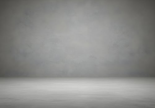 Empty Concrete Room with Smooth Floor and Textured Walls photo