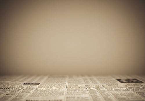 A Sea of Tiny Type, a Pale Beige Background photo