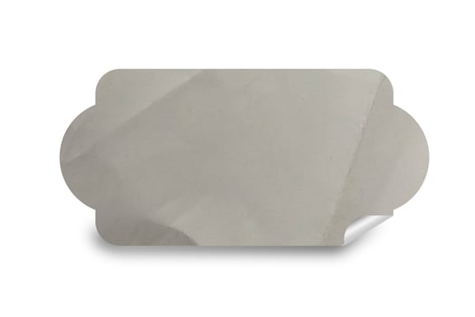 Blank Glued Paper Sticker Tags Label Texture photo